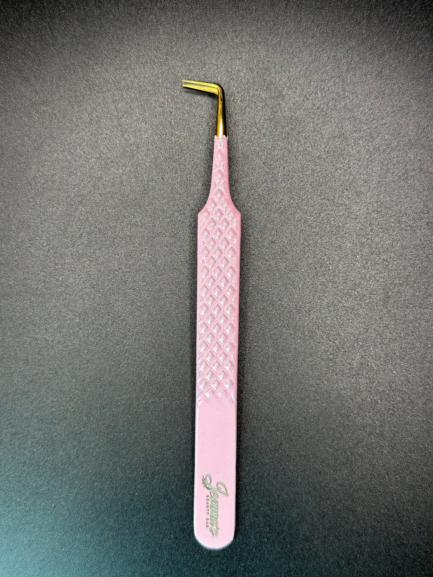 90° Light pink tweezer